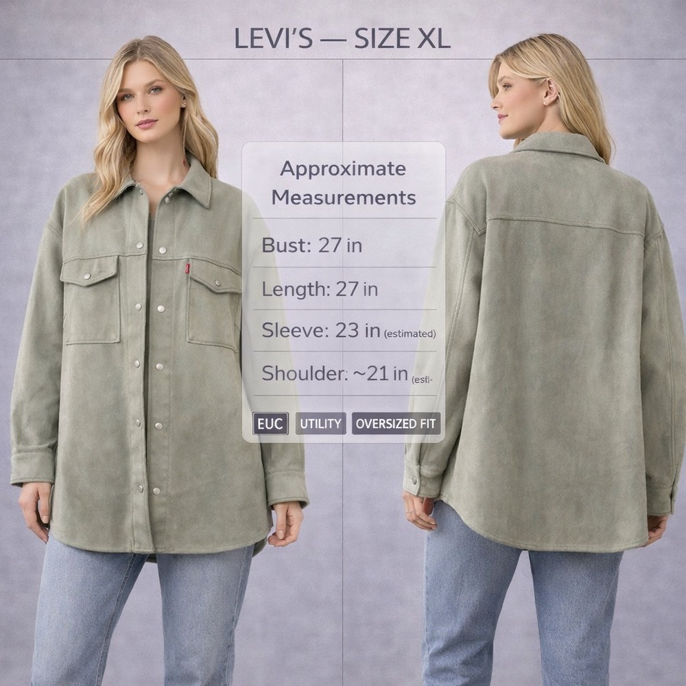 Levi's Sage Green‎ Utility Jacket